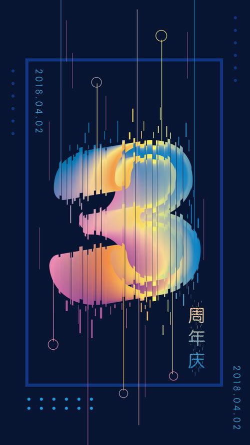 扁平周年慶典 數(shù)字店慶促銷活動(dòng)背景海報(bào)廣告設(shè)計(jì)PSD分層素材模板指南